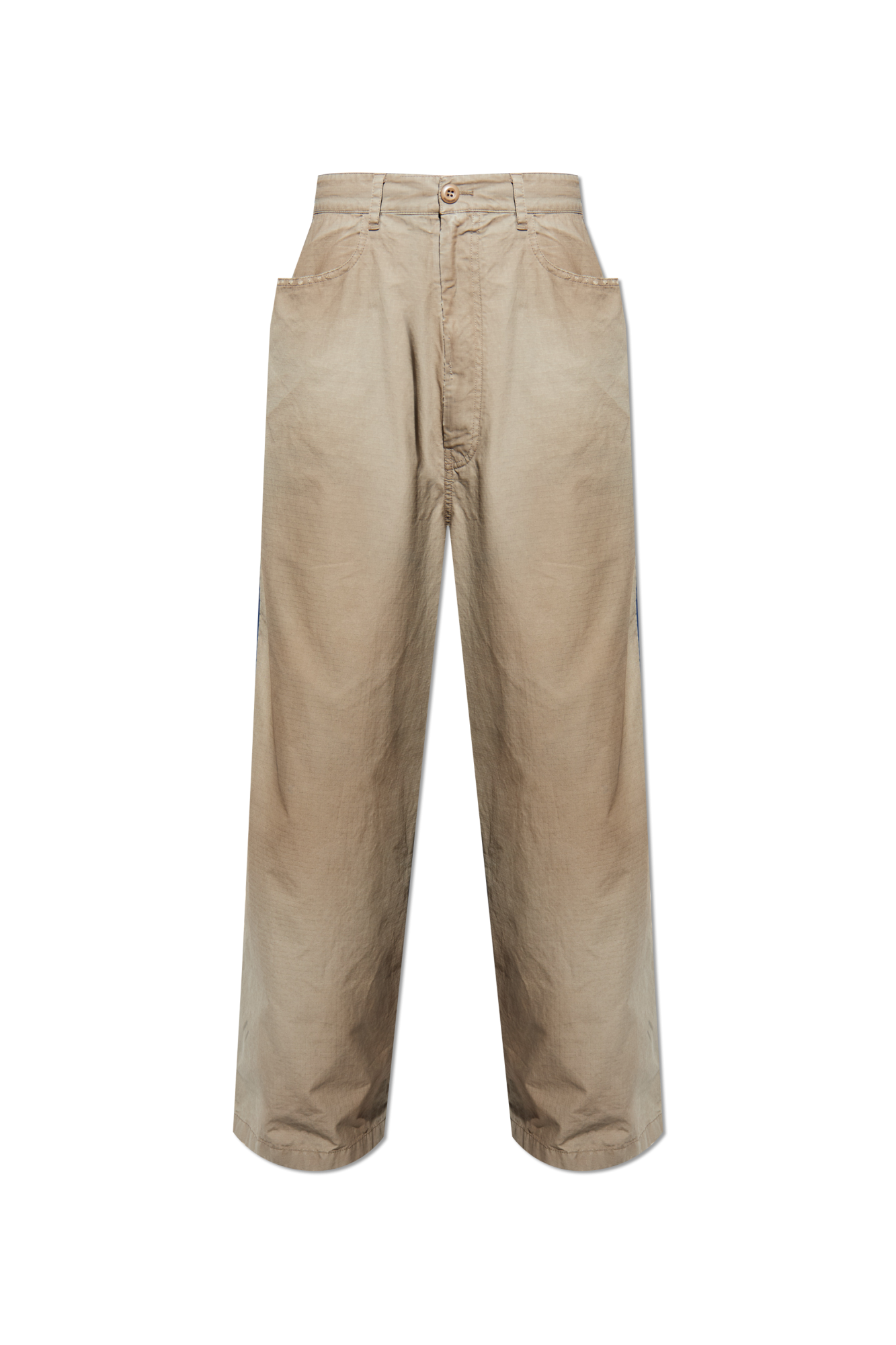 Beige Trousers with a worn effect Balenciaga - Vitkac AS